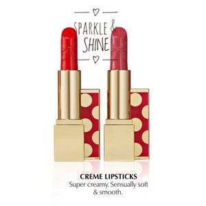2 Limited Edition Lipsticks in the season’s favorite shades from Estée Lauder